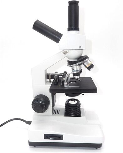 1600X Biological Microscope, WF16X Eyepiece, 4X-100X Objectives for Students, Teaching, Livestock Breeding & Research in Saudi Arabia
