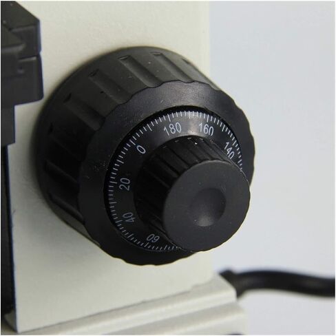 Binocular Compound Lab Microscope - 40X-100X Magnification with Double-Layer Stage, Coarse/Fine Focus for & Teaching in Saudi Arabia