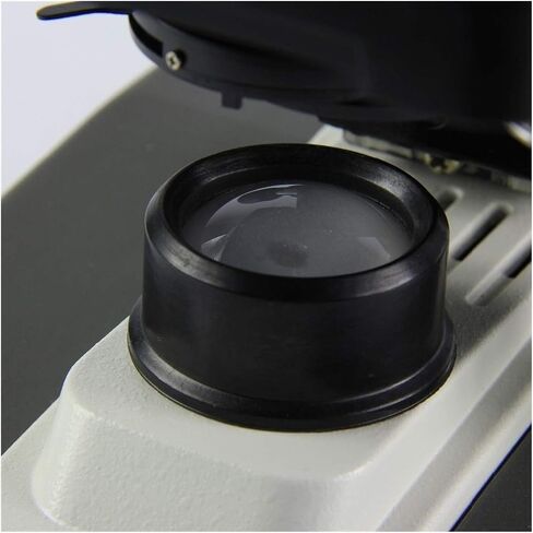 Binocular Compound Lab Microscope - 40X-100X Magnification with Double-Layer Stage, Coarse/Fine Focus for & Teaching in Saudi Arabia
