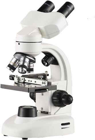Compound Binocular Microscope for Kids & Students, 40X-800X Magnification, with Slides Specimens, Lab Equipment School Biology Class Home Science Experiments in Saudi Arabia
