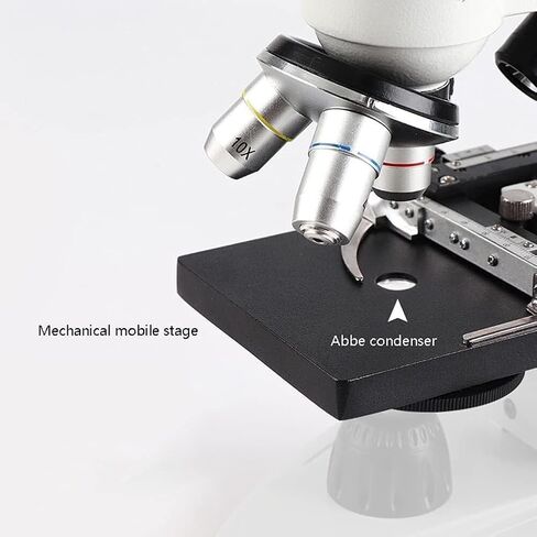 Compound Binocular Microscope for Kids & Students, 40X-800X Magnification, with Slides Specimens, Lab Equipment School Biology Class Home Science Experiments in Saudi Arabia