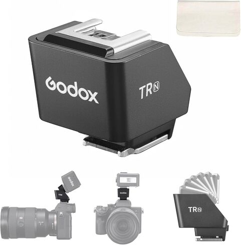 Godox TR-N TTL Hot Shoe Riser for Nikon, with 6 Adjustment Levels (0-90°) TTL Function HotShoe Extender Mount Adapter for Godox TTL Mini Flash iT20 iT30Pro in Saudi Arabia