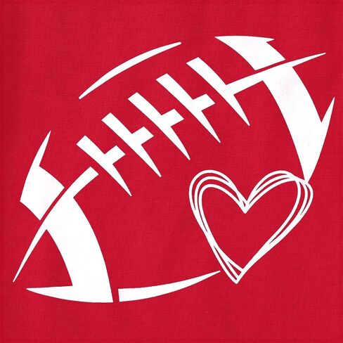 Ritatte Toddler Girl Boy Football Shirt Game Day Short Sleeve T-Shirt Kids Funny Graphic Football Fans Gifts Tees Tops in Saudi Arabia