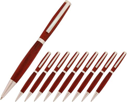 Slimline Pen Kit - Satin Silver, 10 Pack in Saudi Arabia