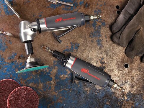 Ingersoll Rand 5104MAX Angle Air Die Grinder, 12,000 RPM, 0.4 HP, 1/4" Collet, Rear Exhaust in Saudi Arabia