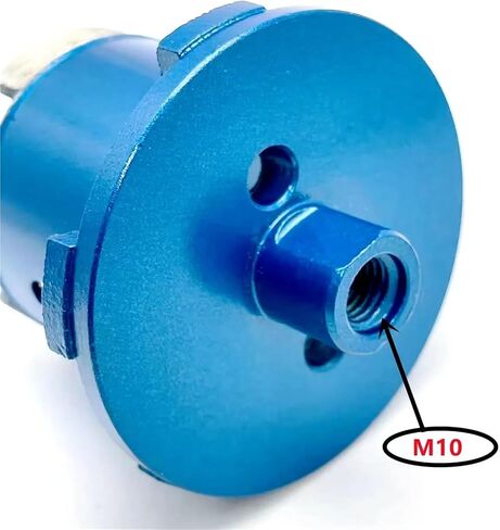 1 قطعة 40-60 45-65 50-70 M10 طبقة مزدوجة الماس حوض فتاحة أنابيب الصرف الصحي الرخام السيراميك مغسلة الحفر بت (45-65) in Saudi Arabia