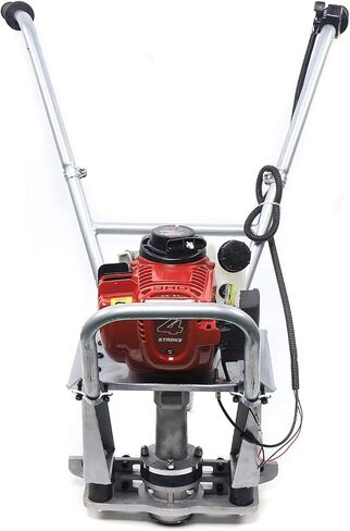 Gas Powered Concrete Screed Engine, 4-Stroke 1.2HP 35.8CC Concrete Wet Screed Machine Heavy Duty Stainless Steel Frame Concrete Surface Finishing Vibra Tool Without Leveling Board in Saudi Arabia
