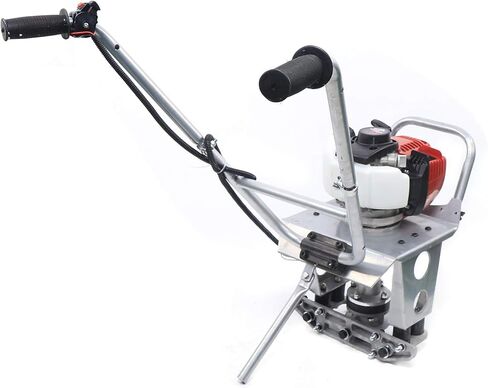 Gas Powered Concrete Screed Engine, 4-Stroke 1.2HP 35.8CC Concrete Wet Screed Machine Heavy Duty Stainless Steel Frame Concrete Surface Finishing Vibra Tool Without Leveling Board in Saudi Arabia