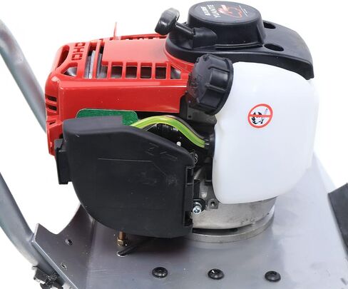 Gas Powered Concrete Screed Engine, 4-Stroke 1.2HP 35.8CC Concrete Wet Screed Machine Heavy Duty Stainless Steel Frame Concrete Surface Finishing Vibra Tool Without Leveling Board in Saudi Arabia