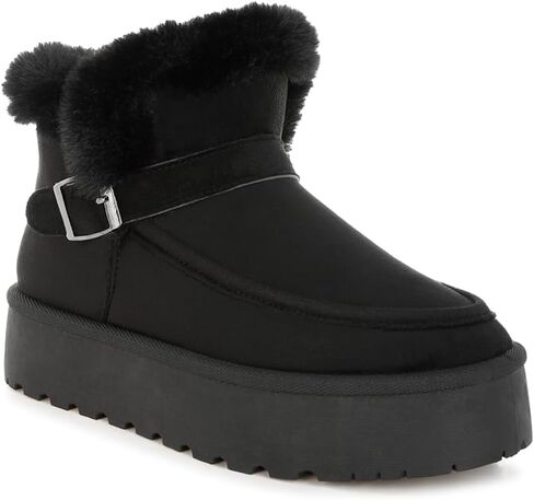 London Rag Linka Pin Buckle Detail Snow Boots in Saudi Arabia