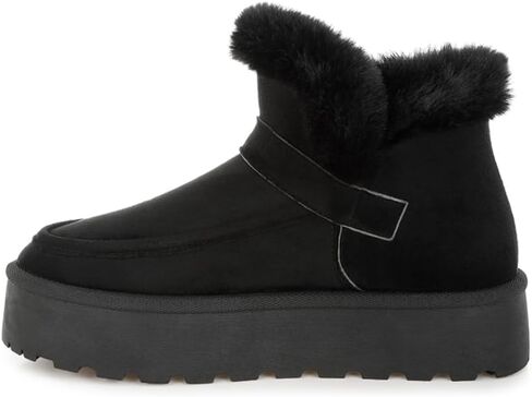 London Rag Linka Pin Buckle Detail Snow Boots in Saudi Arabia