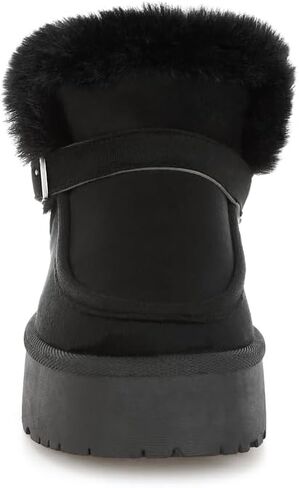 London Rag Linka Pin Buckle Detail Snow Boots in Saudi Arabia