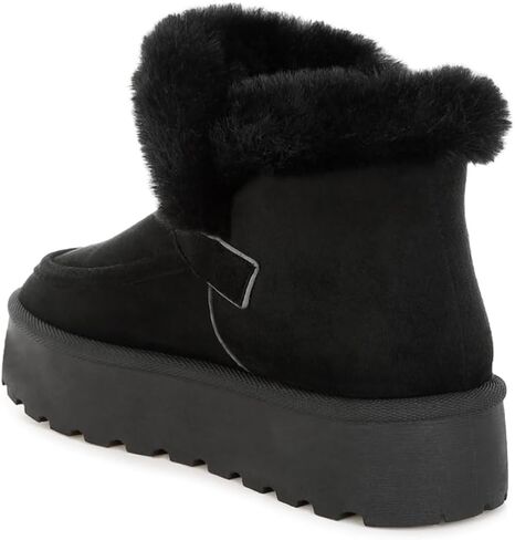 London Rag Linka Pin Buckle Detail Snow Boots in Saudi Arabia