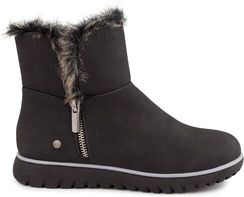 LONDON FOG Women's Wendyl Zip Up Winter Boots Warm Winter Booties in Saudi Arabia