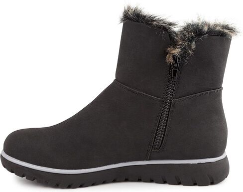 LONDON FOG Women's Wendyl Zip Up Winter Boots Warm Winter Booties in Saudi Arabia