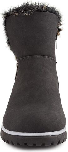LONDON FOG Women's Wendyl Zip Up Winter Boots Warm Winter Booties in Saudi Arabia