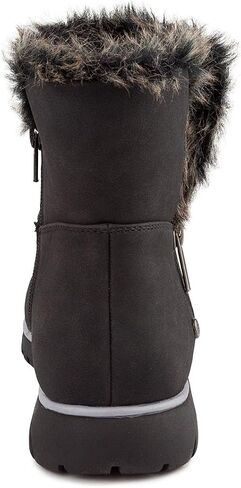 LONDON FOG Women's Wendyl Zip Up Winter Boots Warm Winter Booties in Saudi Arabia