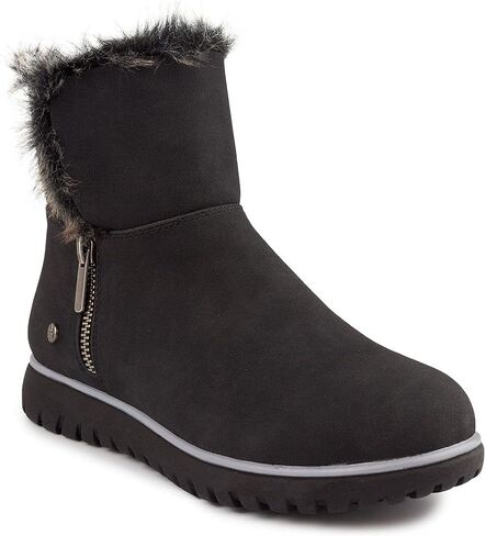 LONDON FOG Women's Wendyl Zip Up Winter Boots Warm Winter Booties in Saudi Arabia
