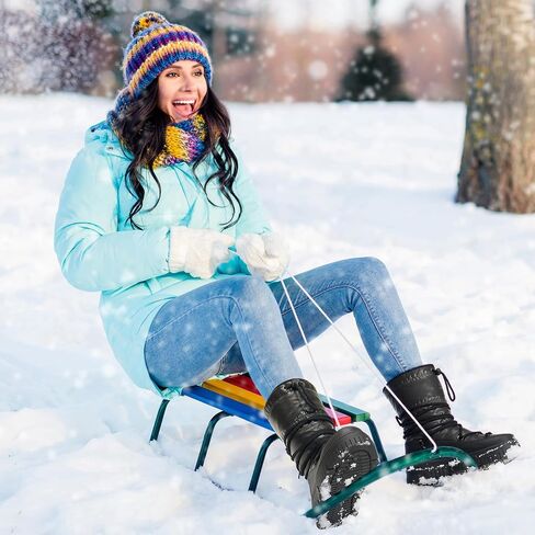 HISEA Snow Boots for Women Waterproof, Warm Fleece Lined Rain Boots for Winter Ski Cold Weather in Saudi Arabia
