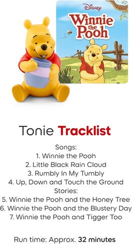 مجموعة مشغل الصوت Toniebox 2 Disney للأطفال بعمر 3 سنوات فما فوق مع Lightning McQueen وSimba وWinnie The Pooh وBaloo - Sunset Red in Saudi Arabia