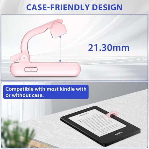 Upgraded Remote Control Page Turner Ring for Kindle Paperwhite Oasis Scribe Kobo eReaders, Case-Friendly Page Turner Clicker for iPad Tablets Reading Novels with Storage Hard Case in Kuwait