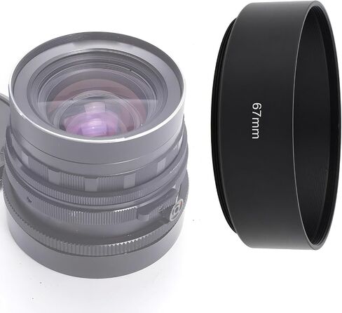 Screw-in Mount Standard Aluminum Alloy Lens Hood for Lenses with 67mm Front Filter Thread in Saudi Arabia