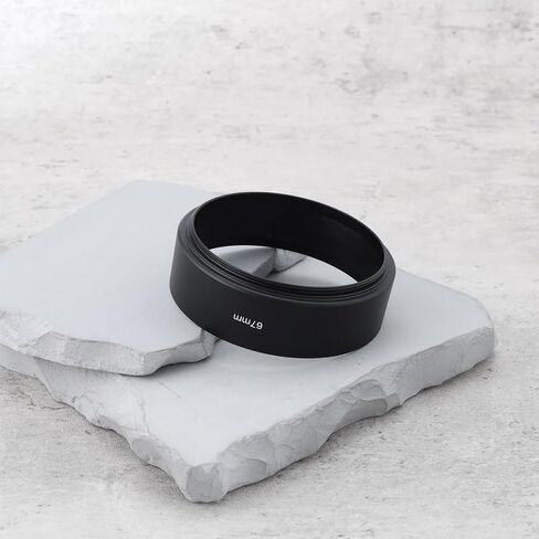 Screw-in Mount Standard Aluminum Alloy Lens Hood for Lenses with 67mm Front Filter Thread in Saudi Arabia