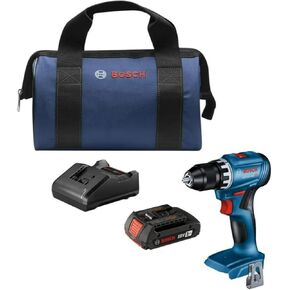 بوش GSR18V-400B12 18 فولت بدون فرش مدمج 1/2 بوصة. طقم المثقاب/المفك مع (1) بطارية SlimPack سعة 2.0 أمبير (مجددة) (متجددة) in Kuwait