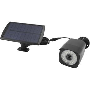 Keenso Dummy Cameras Solar Light with Three Gear Working Mode, Durable Simulated Camera Light, IP65 Solar for Courtyard, 11pcs Lamp Beads in Kuwait