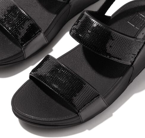 صندل نسائي من FitFlop بحزام خلفي من Lulu Sequin in Kuwait