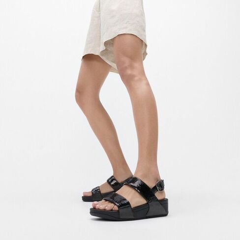صندل نسائي من FitFlop بحزام خلفي من Lulu Sequin in Kuwait