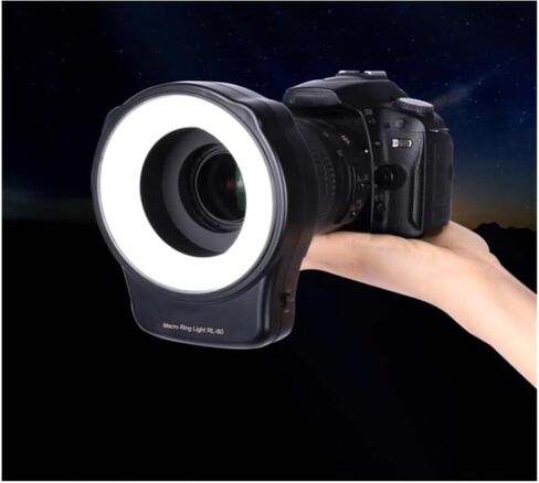 Photography Fill Light, Macro Flash: Suitable for Close-up Shooting of Still Life, Jewelry, Oral Dentistry, Insects, etc. (Ring Light + 62mm Adapter Ring) in Saudi Arabia