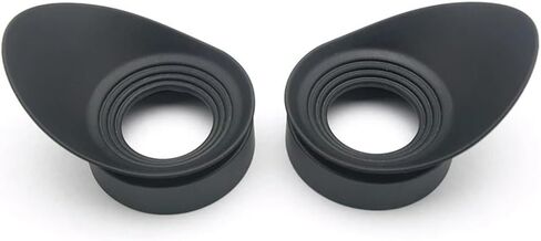 JOEBO Microscope Kit 1 Pair Binoculars Rubber Eye Cups Eye Guards Caps Inner Diameter 40 mm for Microscope Eyepiece Telescopes Eyecups Microscope Lens Adapters in Saudi Arabia