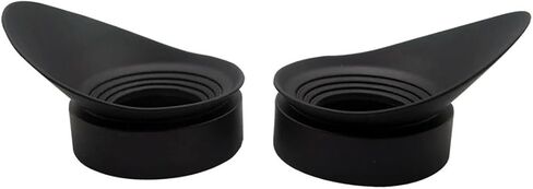 JOEBO Microscope Kit 1 Pair Binoculars Rubber Eye Cups Eye Guards Caps Inner Diameter 40 mm for Microscope Eyepiece Telescopes Eyecups Microscope Lens Adapters in Saudi Arabia