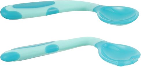 Boy Girl Feeding Utensils Boy Girl Fork and Spoon Training Spoon Forks Silverware for for Self-feeding Scoop Accessories in Saudi Arabia