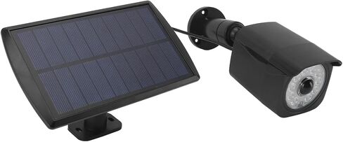 Keenso Dummy Cameras Solar Light with Three Gear Working Mode, Durable Simulated Camera Light, IP65 Solar for Courtyard, 11pcs Lamp Beads in Saudi Arabia