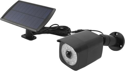 Keenso Dummy Cameras Solar Light with Three Gear Working Mode, Durable Simulated Camera Light, IP65 Solar for Courtyard, 11pcs Lamp Beads in Saudi Arabia