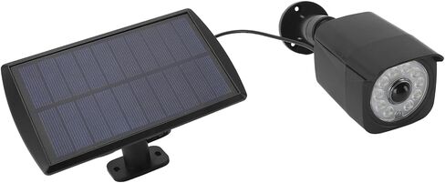 Keenso Dummy Cameras Solar Light with Three Gear Working Mode, Durable Simulated Camera Light, IP65 Solar for Courtyard, 11pcs Lamp Beads in Saudi Arabia
