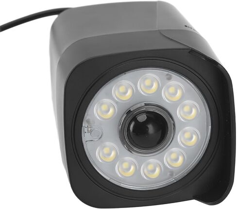 Keenso Dummy Cameras Solar Light with Three Gear Working Mode, Durable Simulated Camera Light, IP65 Solar for Courtyard, 11pcs Lamp Beads in Saudi Arabia
