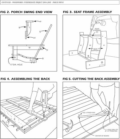 Woodworking Plans for Porch Swing Bench – Detailed Instructions, Tools, Shopping List, and 3D Steps in Saudi Arabia