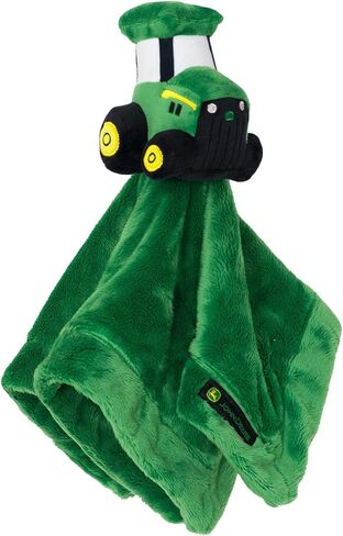 John Deere Tractor Newborn Baby Boys Security Blanket Green One Size in Saudi Arabia