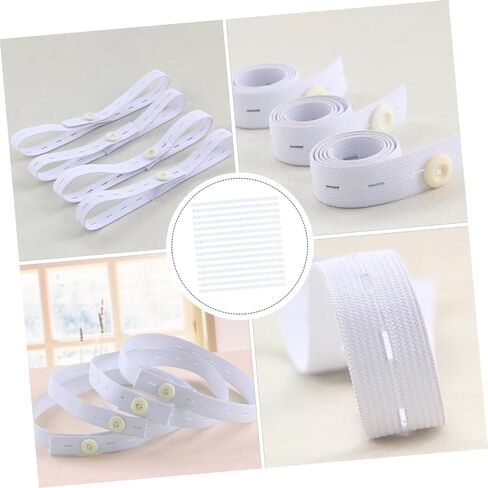 Toyvian 15Pcs Diaper Fastening Buckles Lightweight Nappy Holders for Boy Girl Elastic Diaper Belt with Multiple Buttonhole Design Diaper Fixed Buckle in Saudi Arabia