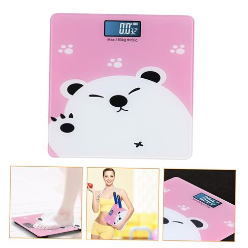 BESPORTBLE Digital Weight Machine Multi Functional Scale with High Precision Sensor Capacity for Adult Pet Bright LCD Display for Weight Reading at Any Angle in Kuwait