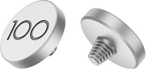 Camera Shutter Release Button Cap for Leica Q3 43 Q3 Q2 Q Q-P, Durable and Deformation Resistant, Provide Comfortable Pressing, Limited Edition for Leica 100th Anniversary - Silver in Saudi Arabia