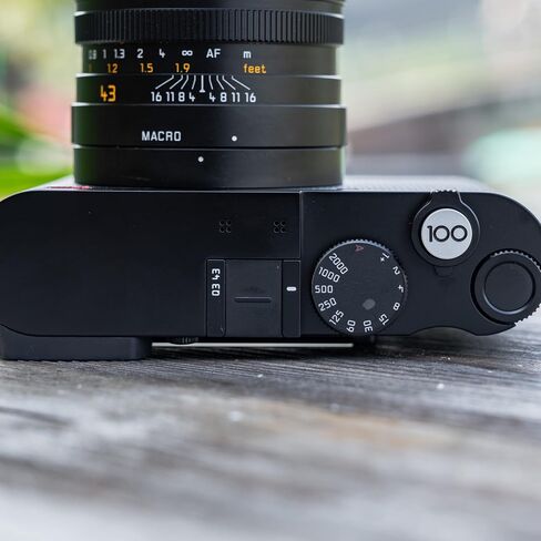 Camera Shutter Release Button Cap for Leica Q3 43 Q3 Q2 Q Q-P, Durable and Deformation Resistant, Provide Comfortable Pressing, Limited Edition for Leica 100th Anniversary - Silver in Saudi Arabia