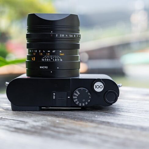 Camera Shutter Release Button Cap for Leica Q3 43 Q3 Q2 Q Q-P, Durable and Deformation Resistant, Provide Comfortable Pressing, Limited Edition for Leica 100th Anniversary - Silver in Saudi Arabia