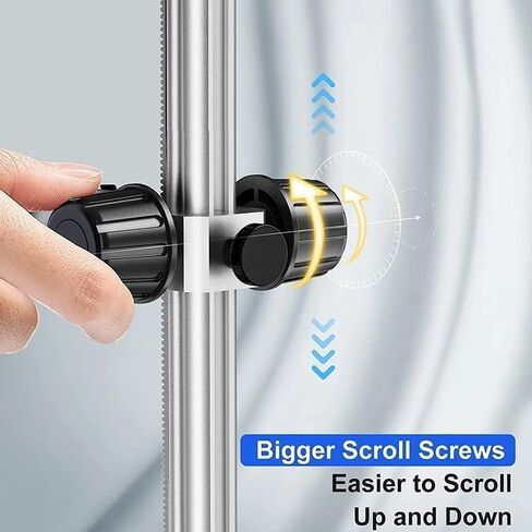 Microscope Kit Digital Microscope Aluminium Alloy Adjustable Holder Post Support BR02 Max 1.65" Diameter for DM10 AD206 Microscope Lens Adapters in Saudi Arabia