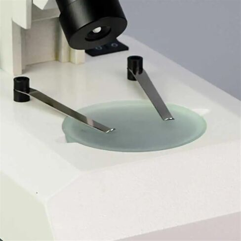 Microscope Kit 80mm Stereo Microscope Glass Plate for Working Stage Transparent Glass Board Microscope Lens Adapters in Saudi Arabia