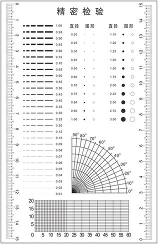 Joebo Microscope Kit Transparent Point Gauge Dots Line Compass Calibration Ruler Microscope Micrometer Appearance Microscope Lens Adapters in Saudi Arabia