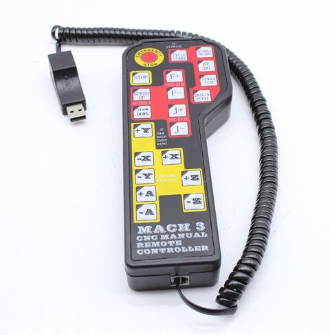 CNC Engraving Machine Manual Remote Controller USB Connector For Mach3 ONLY in Saudi Arabia